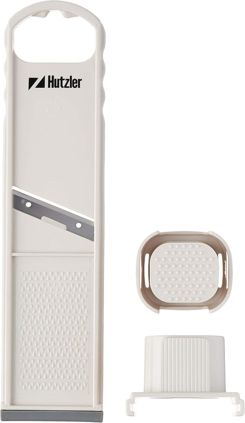 Hutzler White Garlic Slicer / Shredder | Mini-Mandoline Tool