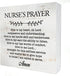 HDKY Nurse's Prayer Wood Box Sign Home Decor Rustic Nurse Wooden Box Sign