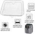 Air Fryer Rack, Three Stackable Dehydrator Racks for for, for Instant Vortex, for Nuwave, Stainless Steel Air Fryer Accessories for Ovens, Microwaves, Pots, Steams, Square, gernie21oiy4ute7-12 by gernie