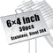 Landhoow 30 Pcs Large Garden Plant Markers Metal Plant Labels Sign 6''