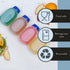 12-Pack 8-Ounce Cornucopia Brands of Plastic Milk Bottles, BPA-Free, Dishwasher-Safe, Multi-Use for Milk, Juice