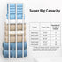 Towel Holders for Bathroom Wall Mounted, Bethom Towel Storage for Small Bathroom, Wall Towel Rack for Rolled Towels