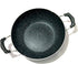 Deep Kadhai Aluminium Non Stick Kadai with Glass Lid, Multipurpose Cooking Pan