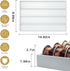 MinBoo Bamboo Coffee Pod Storage Holder, Drawer Insert for Vertuoline Capsules, Compatible for Kitchen, Home, Office
