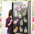 Hoteam 30 Pcs Spring Magnets, Cute Summer Refrigerator Magnet for Garage Door, Car, Metal Door Decoration