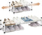 STORAGE MANIAC Expandable Shoe Rack, 4 Pairs Stackable Small Shoe Rack, Metal