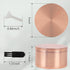Perfekitsup 3 inch Spice Grinder (Rose Gold)