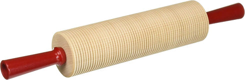 Bethany Housewares Wood Rolling Pin, Corrugated Bulk