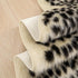 Leopard Print Rug, Cute Faux Cheetah Cowhide Skin Fur Rug, Animal Printed Area Rug for Home Office