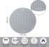 Trivets for Hot Pots and Pans,Silicone Trivet Mats 7.8 inch 4 Pack for Quartz Countertops Wood Marble Table Microwave Pad Heat Resistance Gray by BOILMERIT