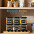6 6 0.5L 2.1 Shazo PC Airtight Food Storage Containers + Spoons Included - BPA Free Plastic Snack & Spice Containers