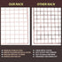Briout 2-Pack Cooling Rack for Baking, 16x10 Inches Thick Wire Cookie Rack for Cooking, Roasting, Grilling