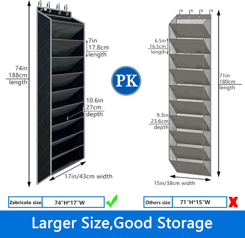 organizer,70 Capacity,20-30-Pair organizer,10 closet,New shoe Pounds Large over the door shoe Tiers shoe rack