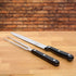 Carving Knife Set for Meat Turkey, Set of 2 Stainless Steel Carving Fork Guard and Slicer Home Gourmet BBQ Tools Cutlery Knives for Brisket Meat Roast Ham by TIYOORTA