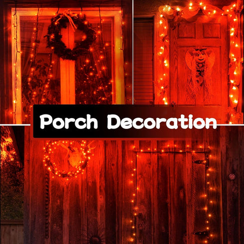 16.4ft (1pc, 1pc) Halloween Led Fairy Lights Battery Powered String Lights Battery Operated for Wedding, Home, Garden