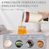 Tengfy 450ML 4 Settings, 304 Portable Electric Kettle, Mini Hot Water Boiler Heater, Travel Kettle with Temperature