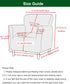 1 Sofa,B11 CRFATOP Stretch Piece Chair Covers with Arms Printed Accent Chair Cover Armchair Flower Soft Banquet