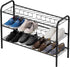 Vellzeyce Shoe Rack,Long Shoe Organizer for Closet,Wide Shoe Storage for Entryway, 3 Tier