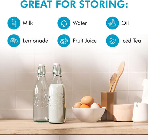 34 oz Amici Hermetic Milk Bottle