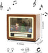 MOMENTS IN TIME 5.5 8 Retro Radio with Santas Home Scene LED Lighted Musical Christmas Dcor, Animated Moving Tree