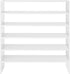31" 2-Shelf Whitmor Stackable Extra Wide Storage Organizer, White