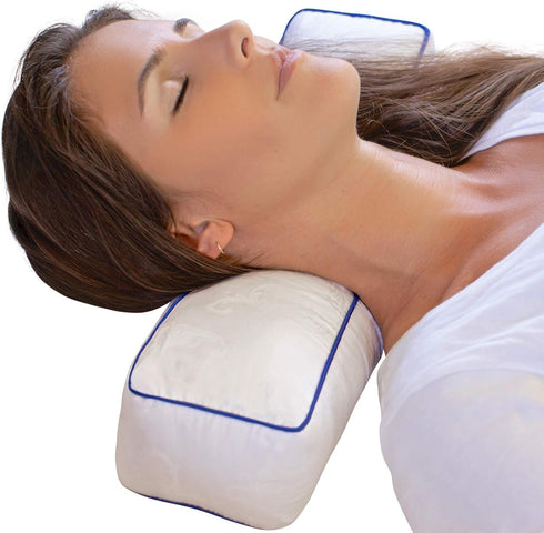 Nature's Guest Adjustable Cervical Neck Roll Bolster Pillow for Sleeping, Neck Pain