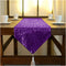 ShinyBeauty 12x72-Inch Purple Sequin Table Runner - Dresser Scarves for Wedding Event Decoration