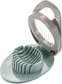 5mm Green Stainless Steel Egg Slicer & Strawberry Cutter - Perfect Slices