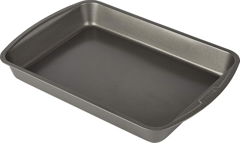 GoodCook Everyday Nonstick Steel Baking Pan, 14" x 10", Gray
