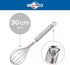 Stainless Steel Parma Balloon Whisk, 12 Inches, Hand Whisk for Eggs, Batter, Dough