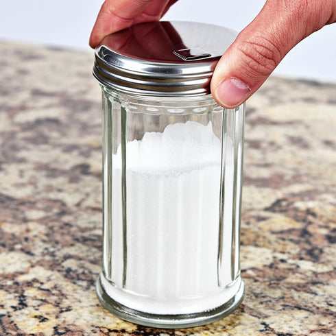 5.5 inch BNYD Glass Sugar Shaker Dispenser Pourer
