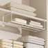 Closet, Organization(White,2PCS) Expandable Hanging Shoe Rack Organizer for Adjustable Shoe Rack Under Cabinet Shelf