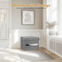 300 lbs, 17x13x13IN BelugaHelper Storage Ottoman Foot Rest, Folding Linen Foot Stool with Thicker Foam Padded Seat.