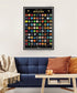 Atlas & Green Top 100 Movies Poster, Scratch Off Movie Poster with 2024 Blockbusters, Bonus Accessories