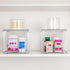 Vtopmart 4 Pack Large Stackable Storage Drawers, Acrylic Bathroom Closet Organizers for Kitchen Cabinets and Makeup