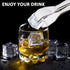 Ice Tongs for Ice Bucket 6-3/4 Inch - Set of 2 Premium 18/8 Stainless Steel Tongs with Teeth