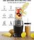 Real 900 Watts Smoothie Blender for Shakes and Smoothies, 7 in 1 Set with 2 Pieces 24 OZ Tritan Sport Cups
