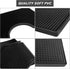 MRbrew Beer Drip Tray, Non-Slip PVC Kegerator Surface Mount Drip Tray Mat for Beverage Bar