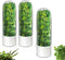 Minkeytal Herb Saver for Refrigerator - Herb Keeper & Cilantro Container for Fridge