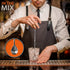 NutriChef Mixology Bartender Cocktail Shaker Set - 15 Piece Essential Martini Making Kit