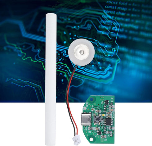 Tnfeeon Atomization Plate, Dual Spray Switch Control Module, 740 Holes 5µm Microporous Atomizer for USB Humidifier