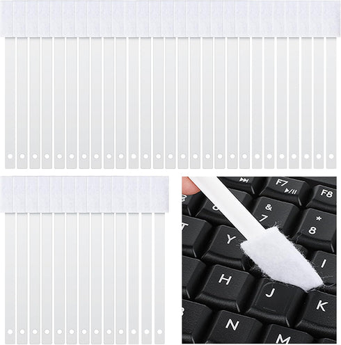 Ouligay 40PCS Disposable Crevice Cleaning Brushes Crevice Cleaning Tools Crevice Hole Brush Disposable
