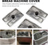 Toaster Cover, Stainless Steel Appliance Top Cover for Electric Bread Maker