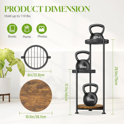 3 Oppro Plant Stand Indoor Outdoor Clearance, Tier Metal Flower Shelf Pot Holder, Tall Multiple Plants Corner Rack