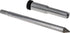 847396 Hillman Driveway Marker Stake with Spring Back Action for Snow Poles or Rods and Student Drivers, Reflective