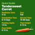 2 Pack 6000 HOME GROWN Tendersweet Carrots Seeds - Non-GMO Heirloom Carrot Seeds for Planting Outdoors - High- (Daucus
