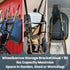 Wheelbarrow Storage Bracket/Hook - 90 lbs Capacity, Maximize Space in Garden, Shed or Workshop