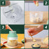 Electric Garlic Chopper 250ML, Mini 2 in 1 Food Chopper with Egg Beater, USB Portable for Veggies and Garlic