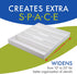 Dial Industries 2544 Expand-A-Drawer Utensil Organizer Tray, White