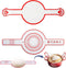2 Pieces Silicone Bread Sling for Dutch Oven, Non-Stick Baking Mat with Long Straps, Heat Resistant Liners